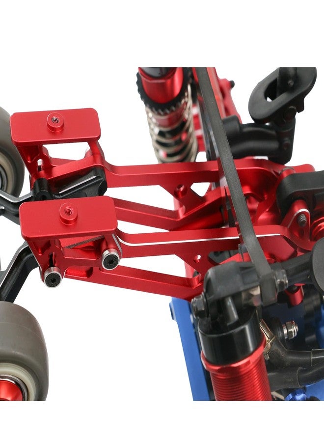 POLANTA Aluminum Rear Wing Mount for Arrma 1/8 Kraton Notorious Outcast Talion Typhon 6S BLX Upgrade, Replaces AR320347(Red) - Image 5